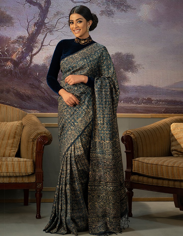 Silk Natural Dye Saree